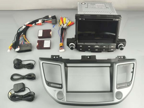 Hyundai IX35 vanaf 2015 Navigatie android 10 usb 64GB  carkit ua dab+
